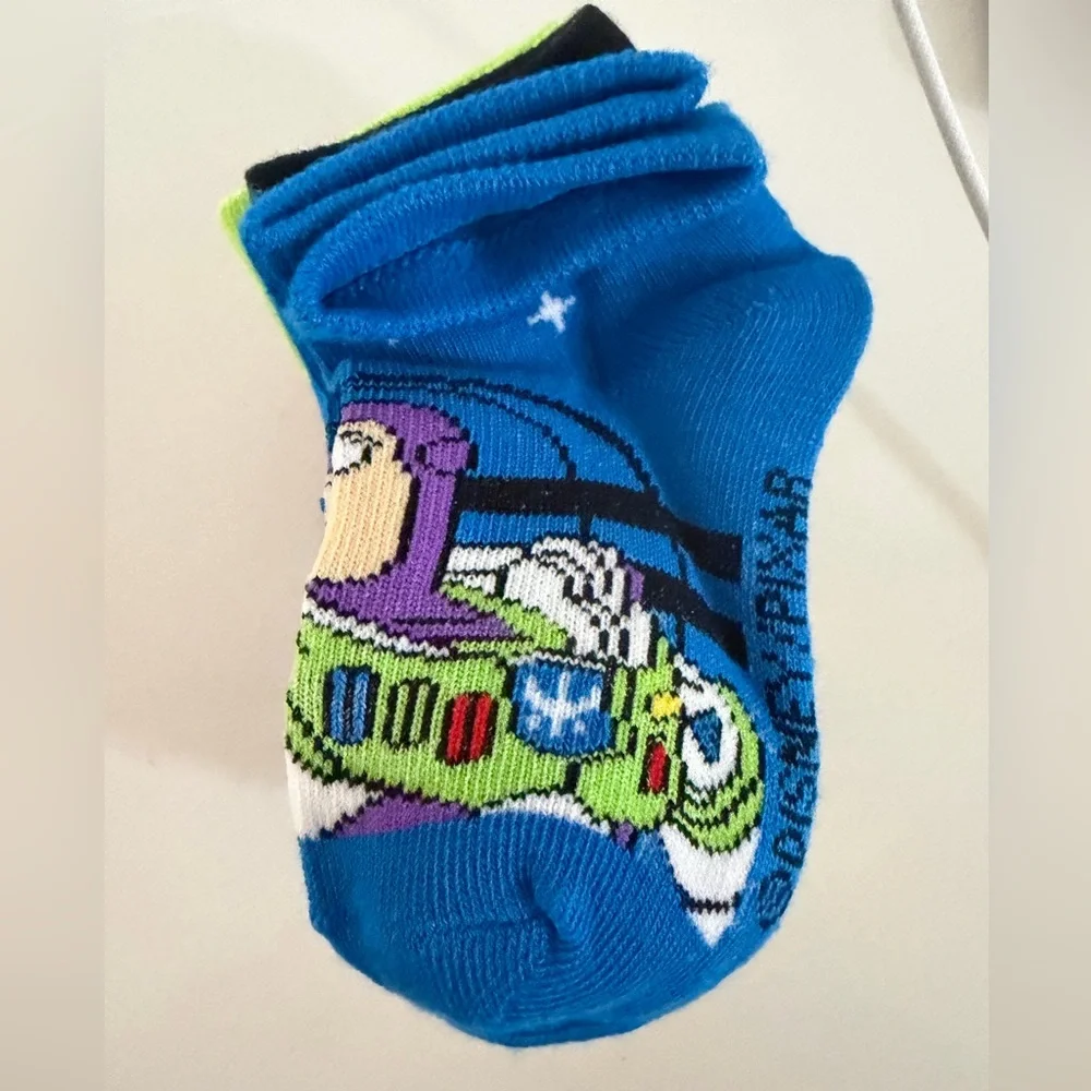 Toddler Toy Story Sock Set Brand New Sizes 4-7 (6 Pairs)